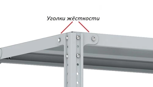 Стеллаж металлический Титан МС-750 2000x700x400/7 Стеллаж металлический Титан МС-750 2000x700x400/7