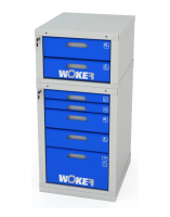 Тумба инструментальная модульная WOKER PRO 0502 S